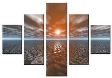 Dafen Oil Painting on canvas seascape -set062